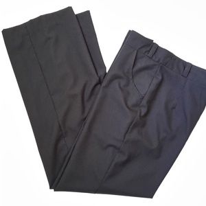 Eskandar Straight Leg Tab Button Zipper Wool Trousers Silk Lining 1